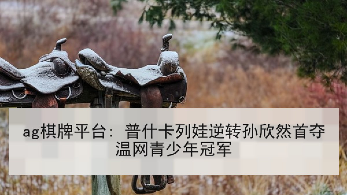 ag棋牌平台: 普什卡列娃逆转孙欣然首夺温网青少年冠军 ag棋牌平台: 普什卡列娃逆转孙欣然首夺温网青少年冠军